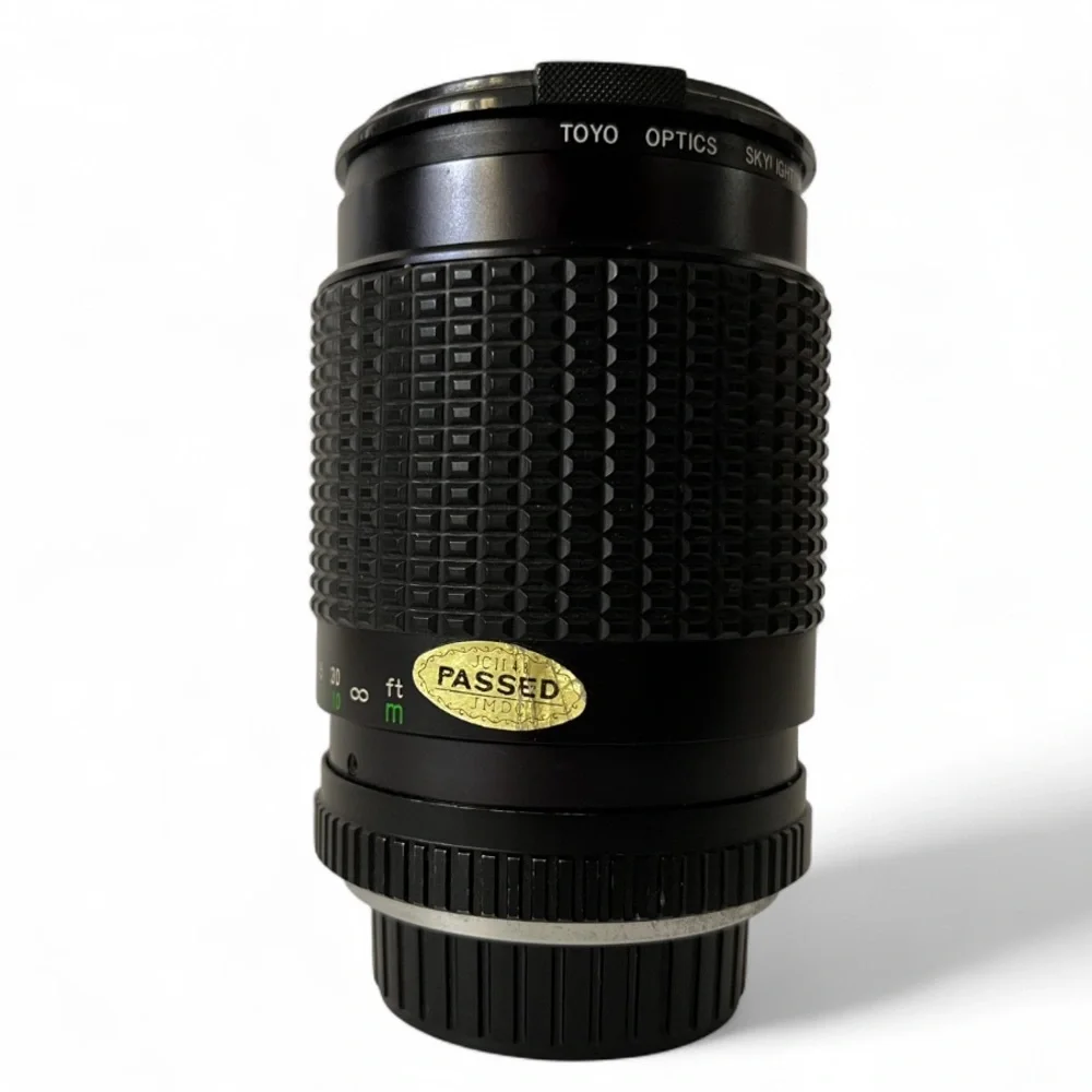 Toyo Optics Black Camera Lens